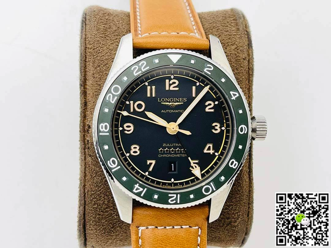Longines Spirit ZuIu Time L3.812.4.63.2 LG Factory 1:1 Best Edition Replica Watch Black Dial